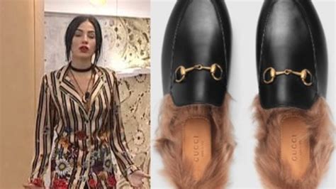 ciabatte giulia de lellis gucci